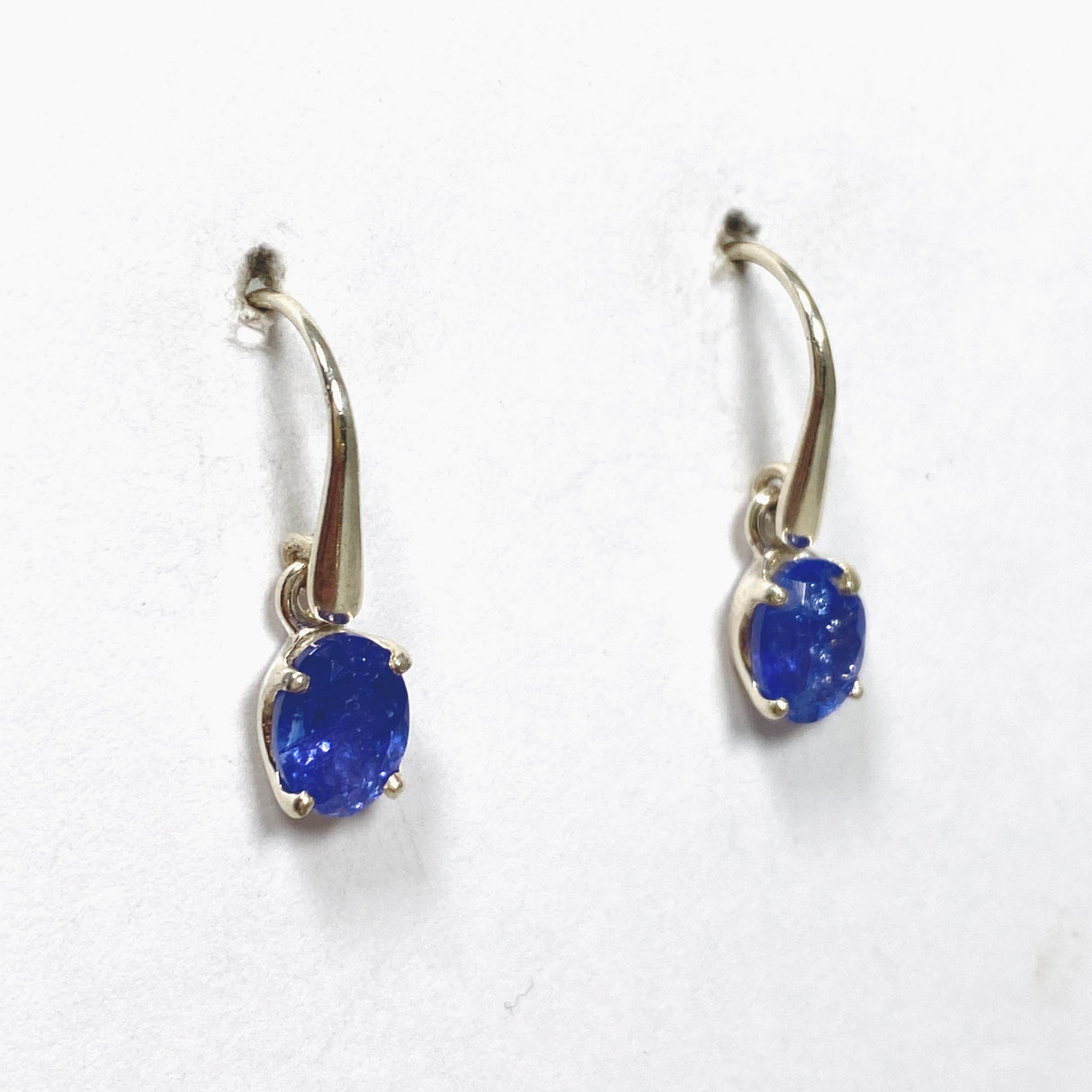 Tanzanite Oval Faceted Earrings PEGJ180