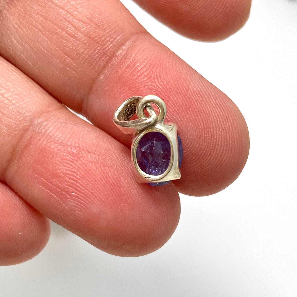 Tanzanite Oval Faceted Pendant PPGJ883