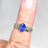 Tanzanite Oval Faceted Ring Size 6 PRGJ507