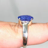 Tanzanite Rectangular Faceted Ring Size 10 PRGJ510