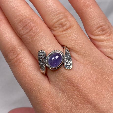 Tanzanite ring R4238 s.10 KRGJ2802 - Nature's Magick