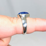 Tanzanite Teardrop Cabochon Ring Size 7.5 PRGJ514