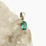 Teal Apatite Oval Faceted Pendant PPGJ901