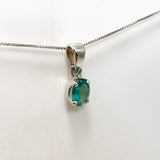 Teal Apatite Oval Faceted Pendant PPGJ901