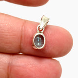 Teal Apatite Oval Faceted Pendant PPGJ991