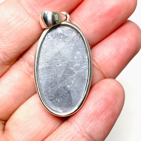 Terahertz (Silica) Raw Oval Pendant KPGJ4531 - Nature's Magick