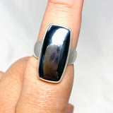 Terahertz (Silica) Rectangular Ring Size 9 KRGJ3263 - Nature's Magick