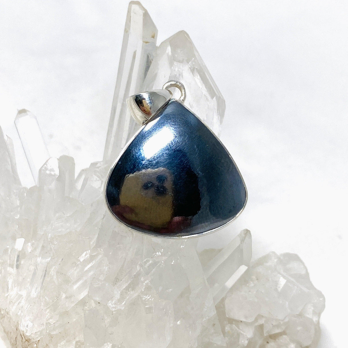 Terahertz (Silica) Teardrop Pendant KPGJ4543 - Nature's Magick