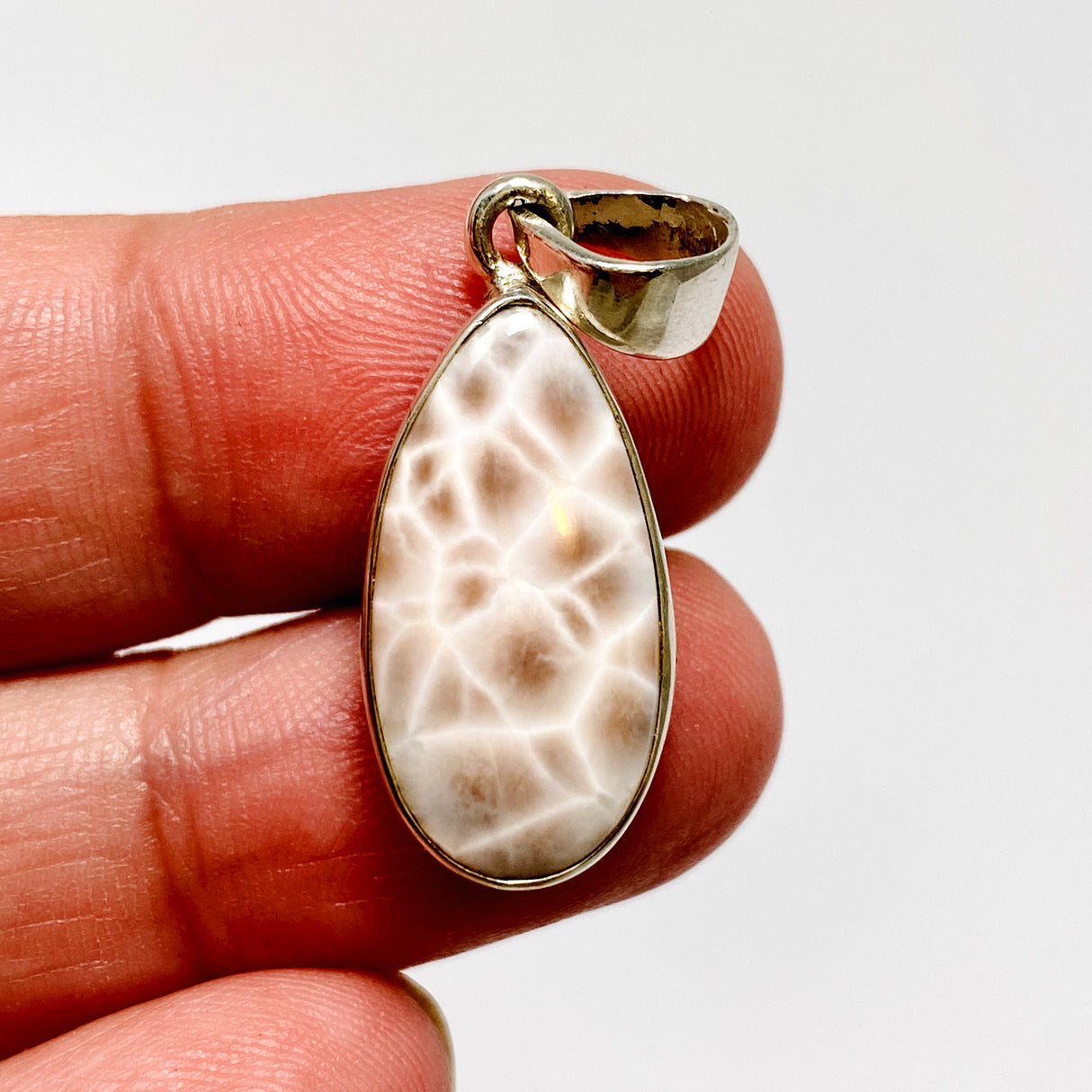Thomsonite Teardrop Cabochon Pendant CP500-TOM-02