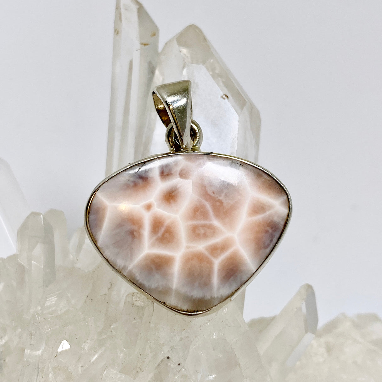 Thomsonite Teardrop Cabochon Pendant CP500-TOM-03
