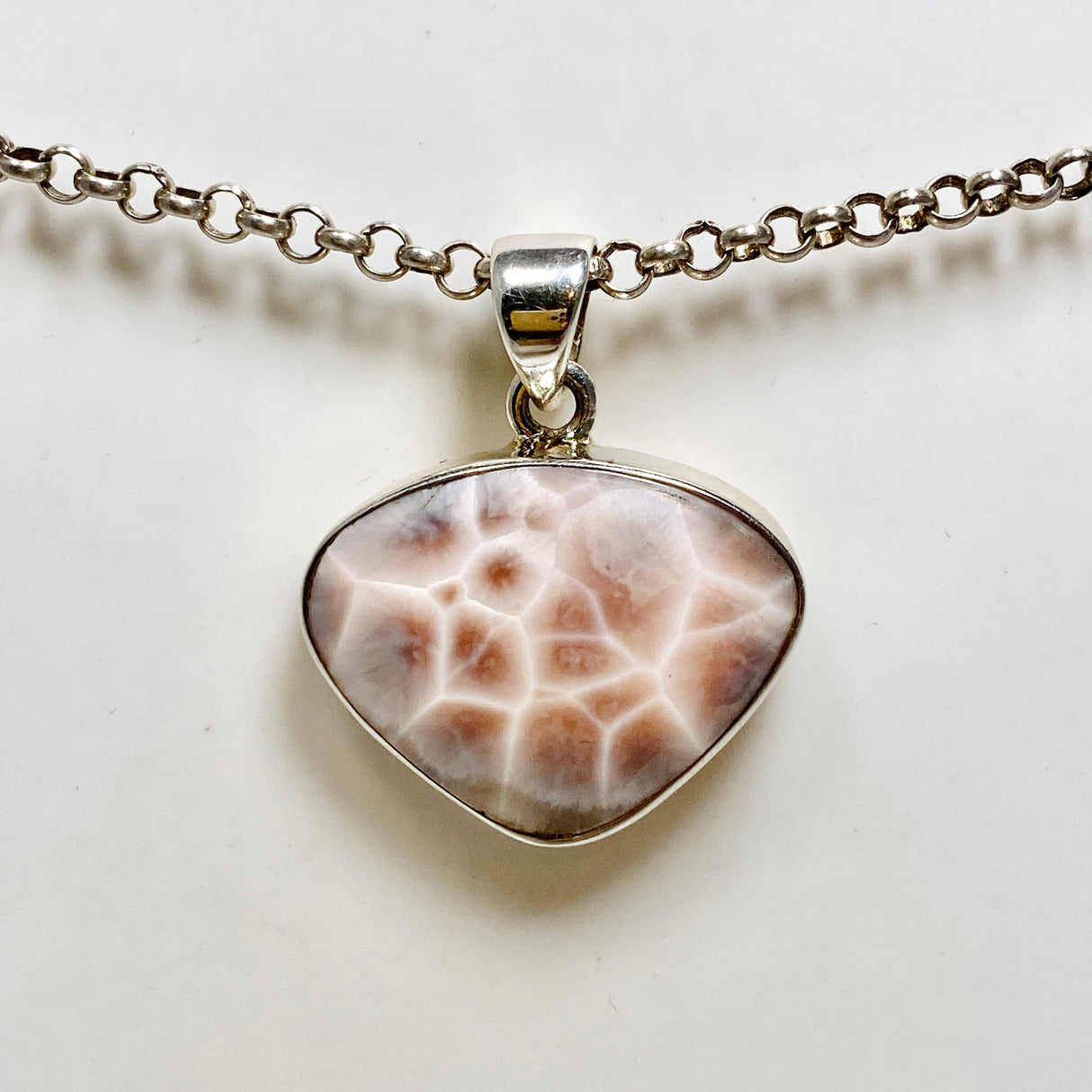 Thomsonite Teardrop Cabochon Pendant CP500-TOM-03