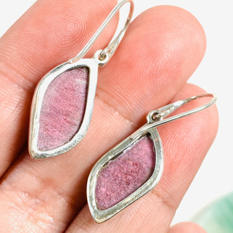 Thulite Freeform Earrings KEGJ1416 - Nature's Magick