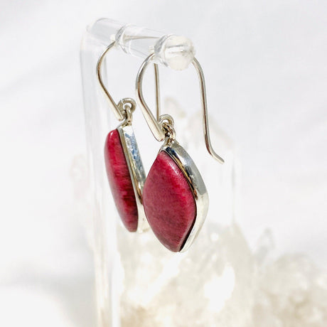 Thulite Freeform Earrings KEGJ1416 - Nature's Magick