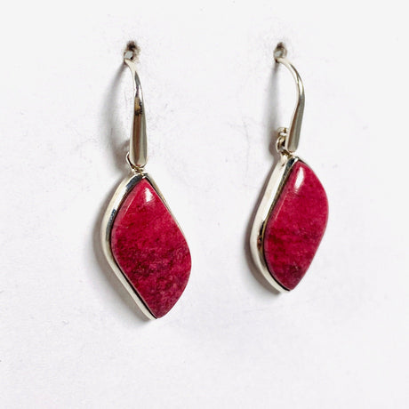 Thulite Freeform Earrings KEGJ1416 - Nature's Magick