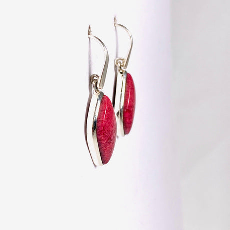 Thulite Freeform Earrings KEGJ1416 - Nature's Magick