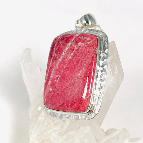 Thulite Rectangular Pendant KPGJ4077 - Nature's Magick