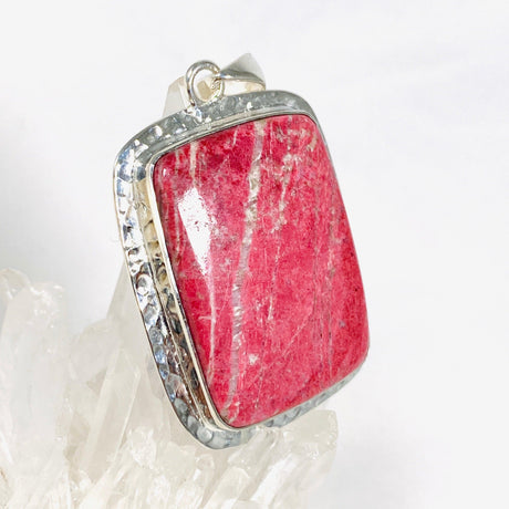 Thulite Rectangular Pendant KPGJ4077 - Nature's Magick