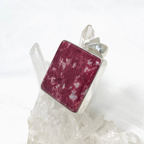 Thulite Square Pendant KPGJ4492 - Nature's Magick