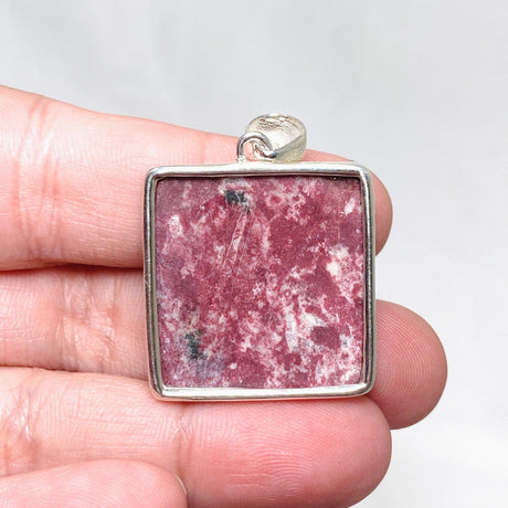 Thulite Square Pendant KPGJ4492 - Nature's Magick