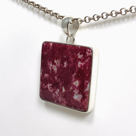 Thulite Square Pendant KPGJ4492 - Nature's Magick