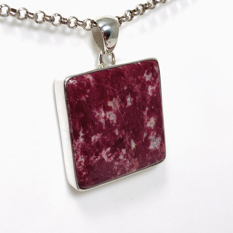 Thulite Square Pendant KPGJ4492 - Nature's Magick