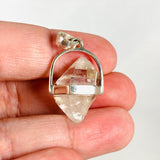 Tibetan Quartz double terminated crystal pendant PPGJ466 - Nature's Magick