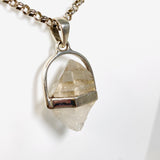 Tibetan Quartz double terminated crystal pendant PPGJ466 - Nature's Magick