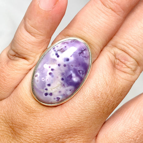 Tiffany Stone Oval Ring Size 9 PRGJ486 - Nature's Magick