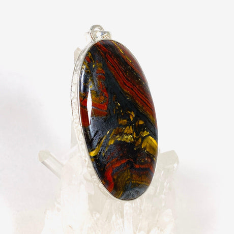 Tiger Iron Oval Pendant KPGJ4063 - Nature's Magick