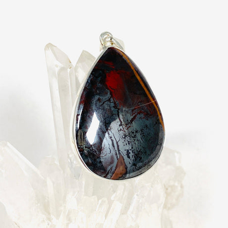 Tiger Iron Teardrop Pendant KPGJ4061 - Nature's Magick