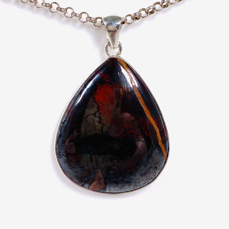 Tiger Iron Teardrop Pendant KPGJ4061 - Nature's Magick