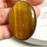 Tiger's Eye Oval Pendant KPGJ2021 - Nature's Magick