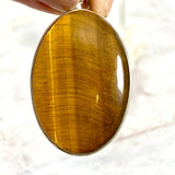 Tiger's Eye Oval Pendant KPGJ2021 - Nature's Magick