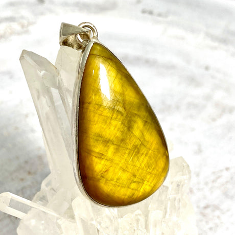 Tiger's eye teardrop pendant KPGJ2025 - Nature's Magick