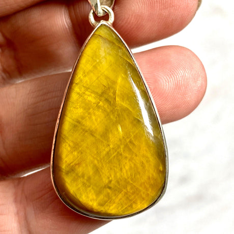 Tiger's eye teardrop pendant KPGJ2025 - Nature's Magick