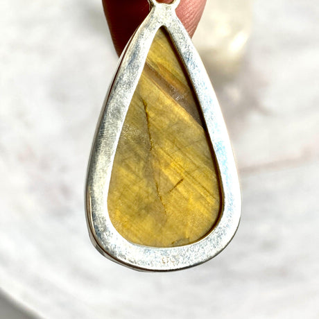 Tiger's eye teardrop pendant KPGJ2025 - Nature's Magick