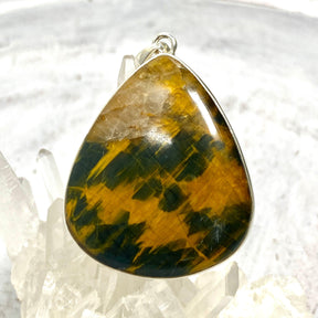 Tiger's Eye teardrop pendant KPGJ3526 - Nature's Magick