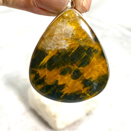 Tiger's Eye teardrop pendant KPGJ3526 - Nature's Magick