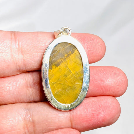 Tigers Eye Oval Pendant KPGJ4206 - Nature's Magick