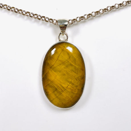 Tigers Eye Oval Pendant KPGJ4206 - Nature's Magick