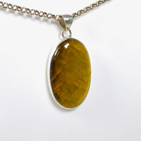 Tigers Eye Oval Pendant KPGJ4206 - Nature's Magick