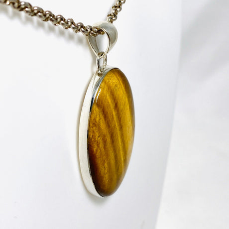 Tigers Eye Oval Pendant KPGJ4207 - Nature's Magick