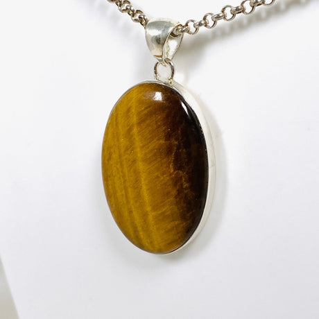 Tigers Eye Oval Pendant KPGJ4207 - Nature's Magick