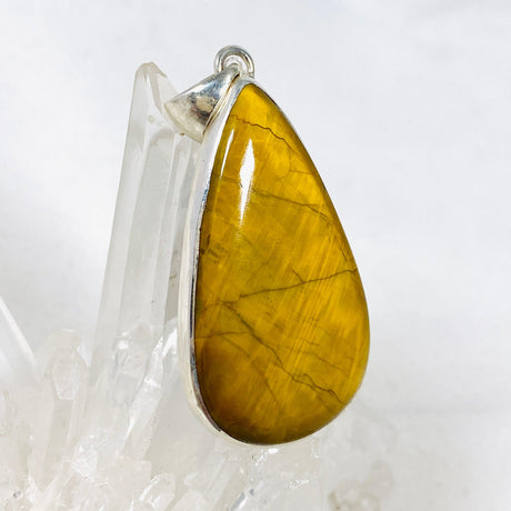 Tigers Eye Teardrop Pendant KPGJ4208 - Nature's Magick