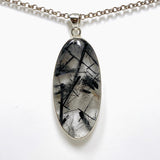 Tourmalinated Quartz Oval Pendant KPGJ4391 - Nature's Magick