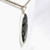 Tourmalinated Quartz Oval Pendant KPGJ4391 - Nature's Magick