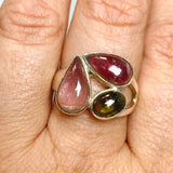 Tourmaline Cabochon Multi-stone Ring Size 9 PRGJ548