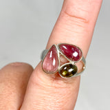 Tourmaline Cabochon Multi-stone Ring Size 9 PRGJ548