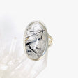 Tourmaline in Quartz oval ring s.7 KRGJ2847 - Nature's Magick