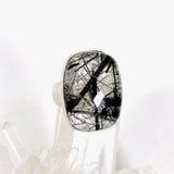 Tourmaline in Quartz oval ring s.8 KRGJ2851 - Nature's Magick